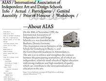 Tablet Screenshot of aias-artdesign.org